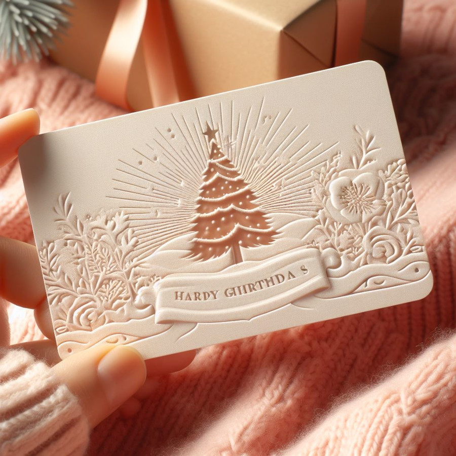 Sustainable gift card